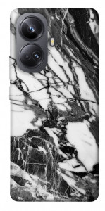 Чехол Calacatta black marble для Realme 10 Pro+