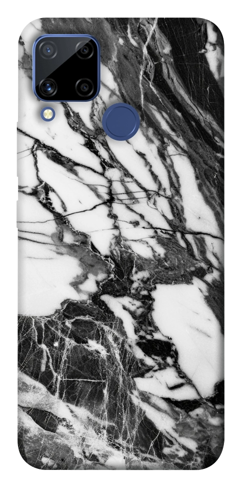 Чохол Calacatta black marble для Realme C15