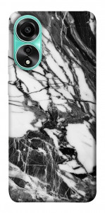 Чехол Calacatta black marble для Oppo A78 4G