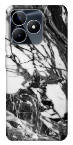 Чохол Calacatta black marble для Realme C53