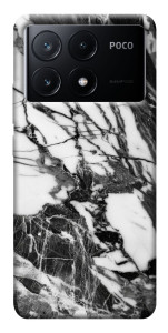 Чехол Calacatta black marble для Xiaomi Poco X6