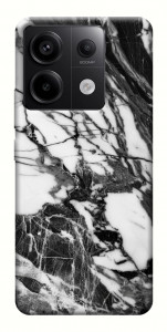 Чохол Calacatta black marble для Xiaomi Redmi Note 13 Pro 4G