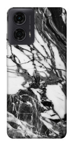 Чехол Calacatta black marble для Motorola Moto G24