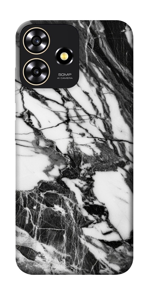 Чехол Calacatta black marble для ZTE Blade A73 4G
