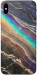 Чехол Радужный мрамор для iPhone XS Max