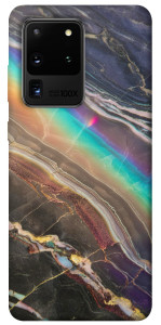 Чехол Радужный мрамор для Galaxy S20 Ultra (2020)