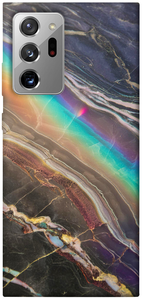 Чехол Радужный мрамор для Galaxy Note 20 Ultra