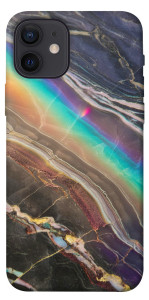 Чехол Радужный мрамор для iPhone 12