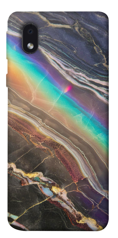 Чехол Радужный мрамор для Galaxy M01 Core