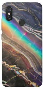 Чехол Радужный мрамор для Xiaomi Mi 8