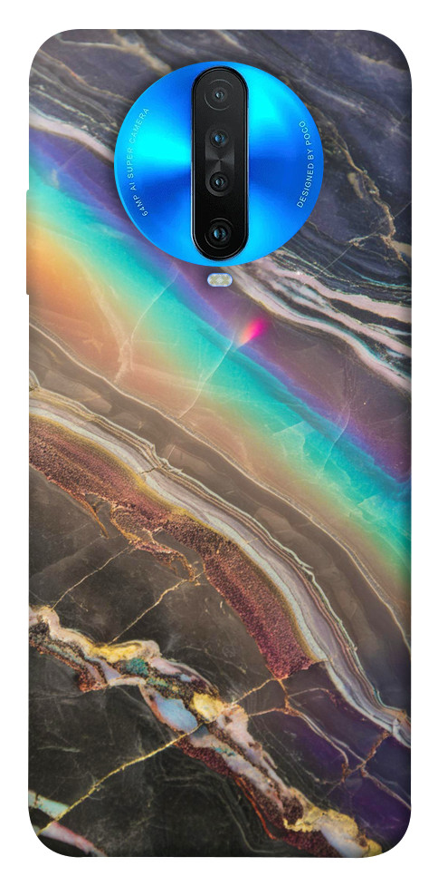 Чехол Радужный мрамор для Xiaomi Redmi K30