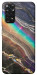 Чехол Радужный мрамор для Xiaomi Redmi Note 11 (Global)