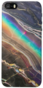 Чехол Радужный мрамор для iPhone 5S