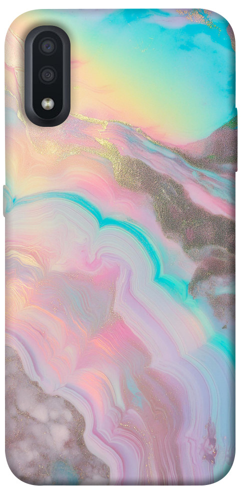 Чехол Aurora marble для Galaxy A01