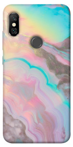 Чехол Aurora marble для Xiaomi Redmi Note 6 Pro