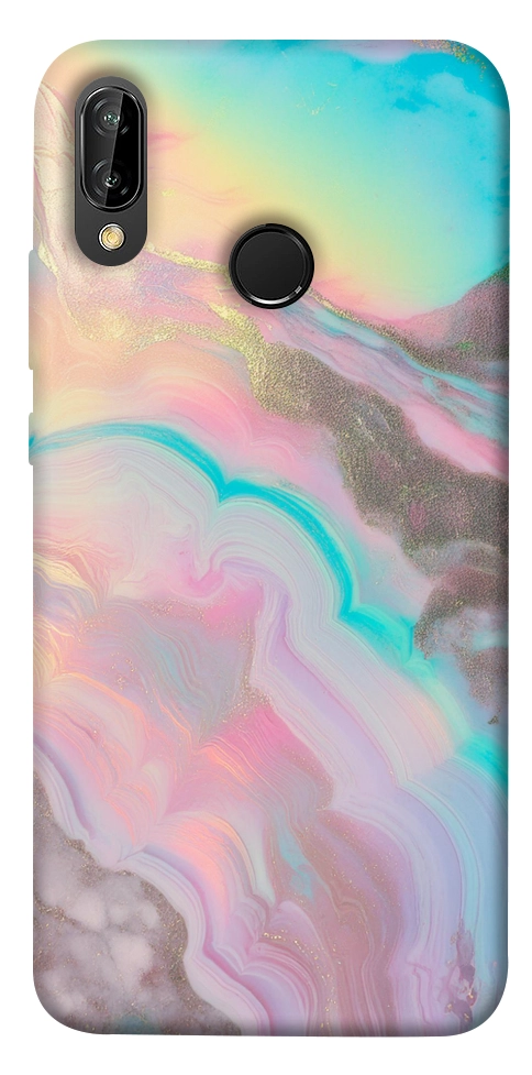 Чехол Aurora marble для Huawei P20 Lite