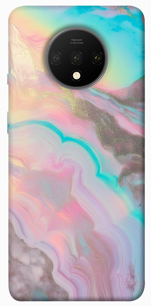 Чехол Aurora marble для OnePlus 7T