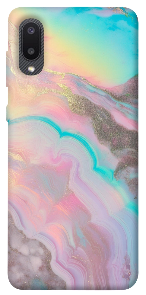 Чехол Aurora marble для Galaxy A02