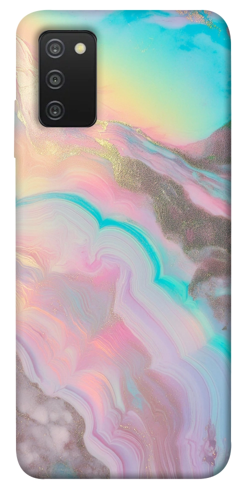 Чехол Aurora marble для Galaxy A03s