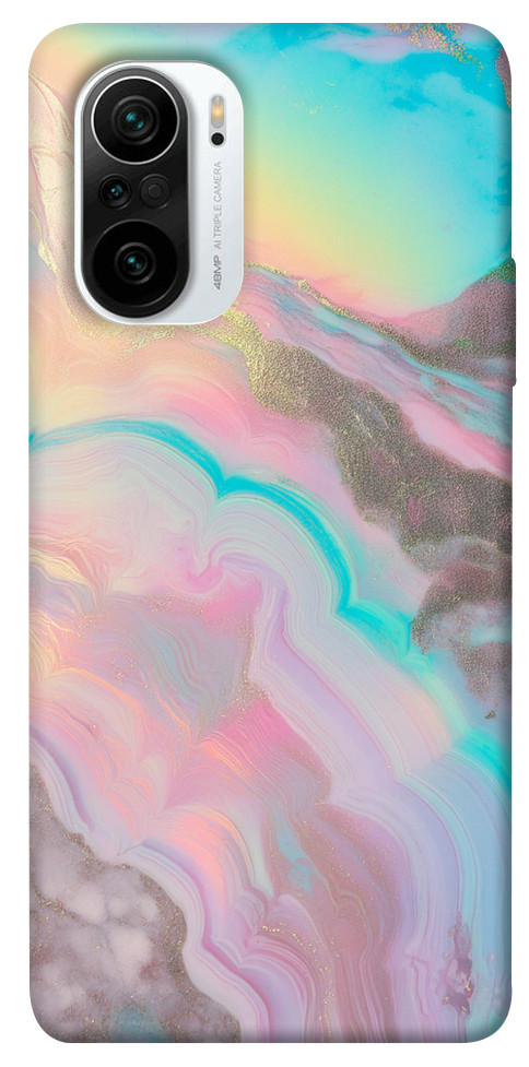 Чехол Aurora marble для Xiaomi Redmi K40