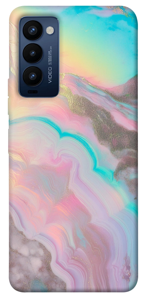 Чехол Aurora marble для TECNO Camon 18P