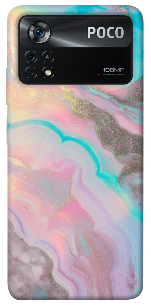 Чехол Aurora marble для Xiaomi Poco X4 Pro