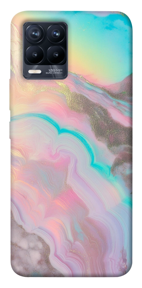 Чехол Aurora marble для Realme 8