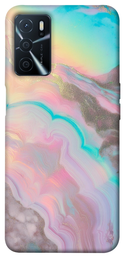 Чехол Aurora marble для Oppo A54s