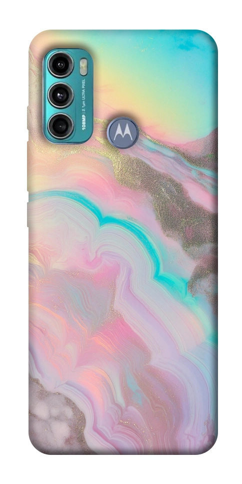 Чехол Aurora marble для Motorola Moto G60