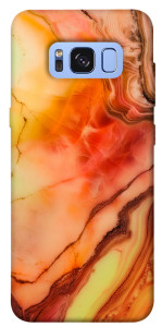 Чохол Червоний корал мармур для Galaxy S8 (G950)