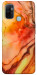 Чехол Красный коралл мрамор для Oppo A32