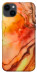 Чехол Красный коралл мрамор для iPhone 14 Plus