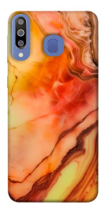 Чохол Червоний корал мармур для Galaxy M30
