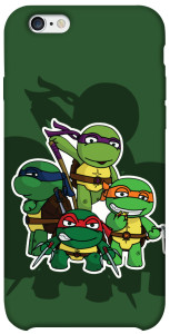 Чехол Green turtles для iPhone 6s (4.7'')