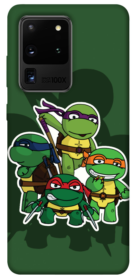 Чохол Green turtles для Galaxy S20 Ultra (2020)