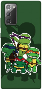 Чохол Green turtles для Galaxy Note 20