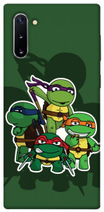 Чохол Green turtles для Galaxy Note 10 (2019)