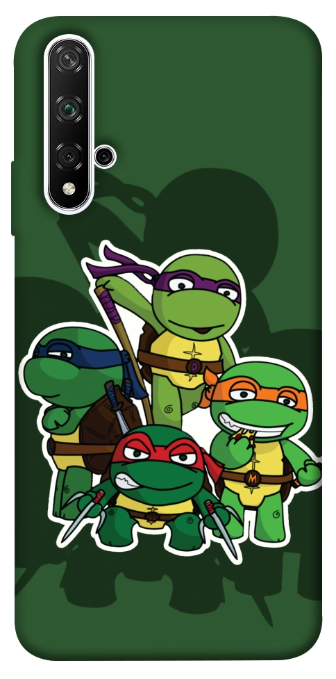 Чохол Green turtles для Huawei Honor 20