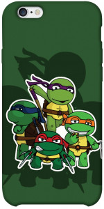 Чехол Green turtles для iPhone 6 plus (5.5'')