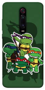 Чехол Green turtles для Xiaomi Mi 9T Pro