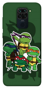 Чохол Green turtles для Xiaomi Redmi 10X