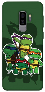 Чехол Green turtles для Galaxy S9+