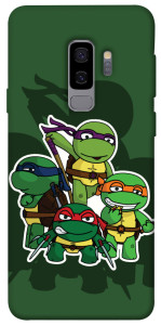 Чохол Green turtles для Galaxy S9+