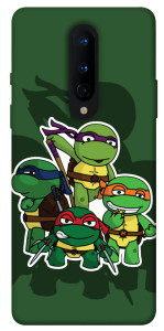 Чохол Green turtles для OnePlus 8