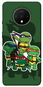 Чохол Green turtles для OnePlus 7T