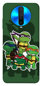 Чохол Green turtles для Xiaomi Redmi K30