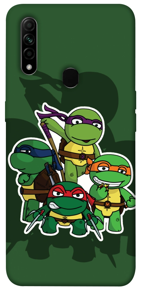 Чохол Green turtles для Oppo A31