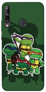 Чохол Green turtles для Huawei P40 Lite E