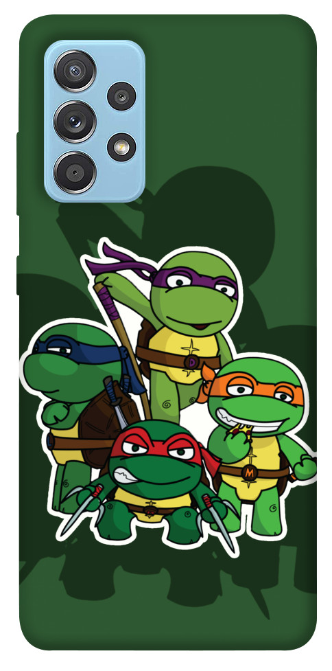 Чохол Green turtles для Galaxy A52