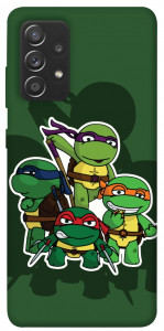 Чехол Green turtles для Galaxy A72 5G